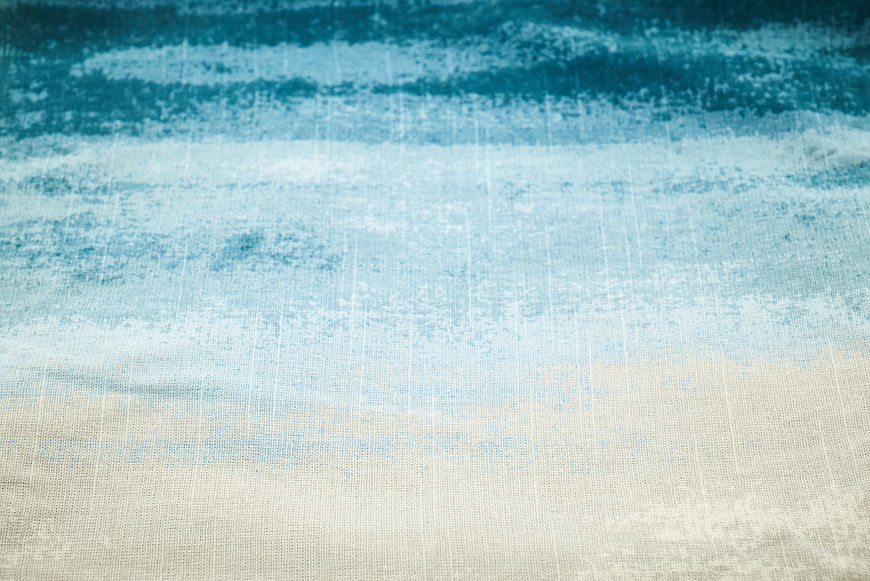 Blue and Beige Textured Fabric Background