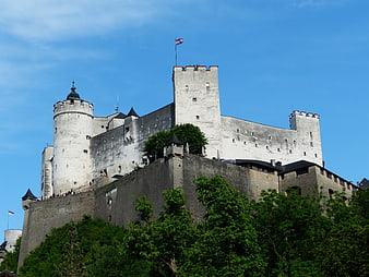 Hohensalzburg Fortress in Salzburg, Austria