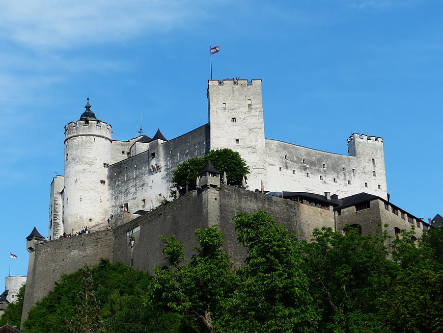 Hohensalzburg Fortress in Salzburg, Austria